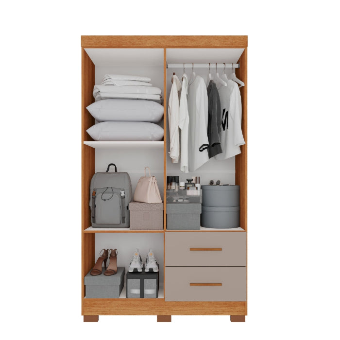 Roupeiro Estrela com Pes Cinamomo.Off White EN