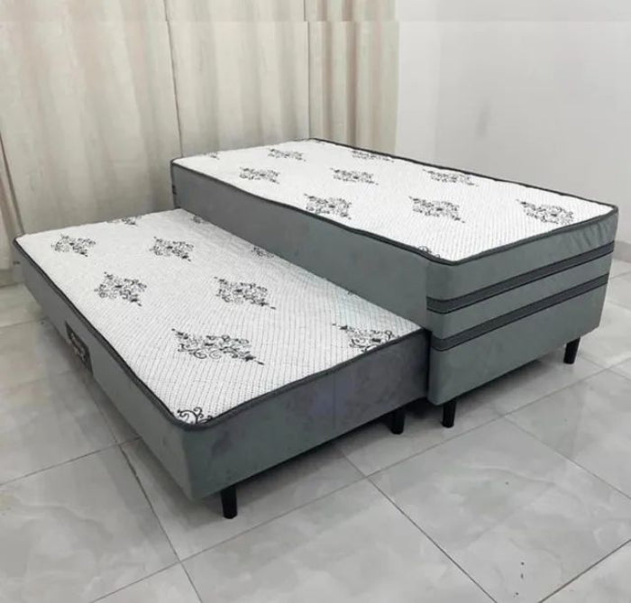 Colchobox Solteiro Prestige Molas com Cama Auxilia EN