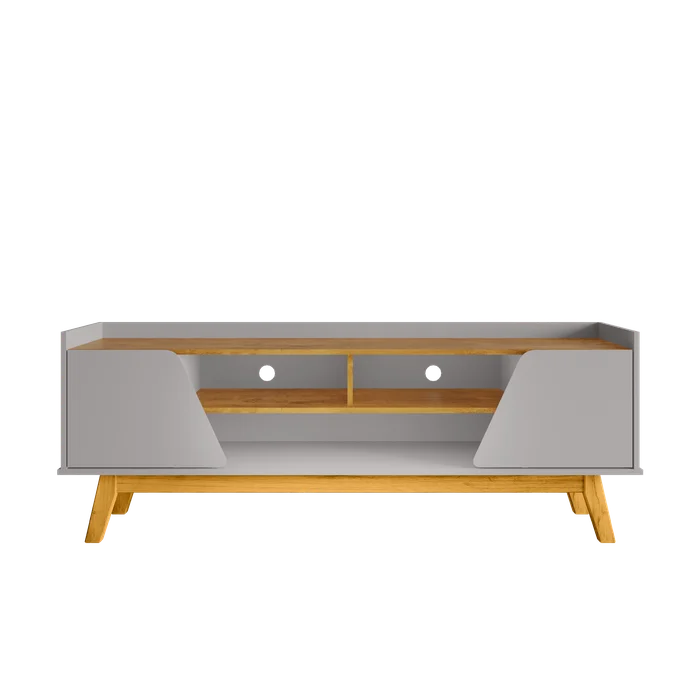 Rack Turin 1,60 cm 65" - Off White/Nature EN