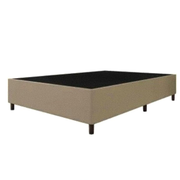 Base Casal Suede Bege EN