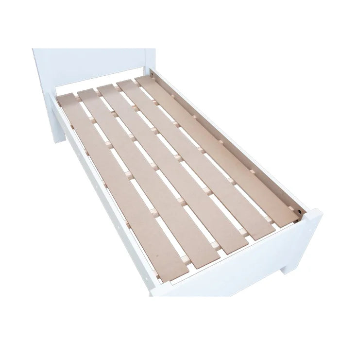 Cama Eros Plus Solteiro 100%MDF (0,88 cm) - Cinamomo/Grafite L