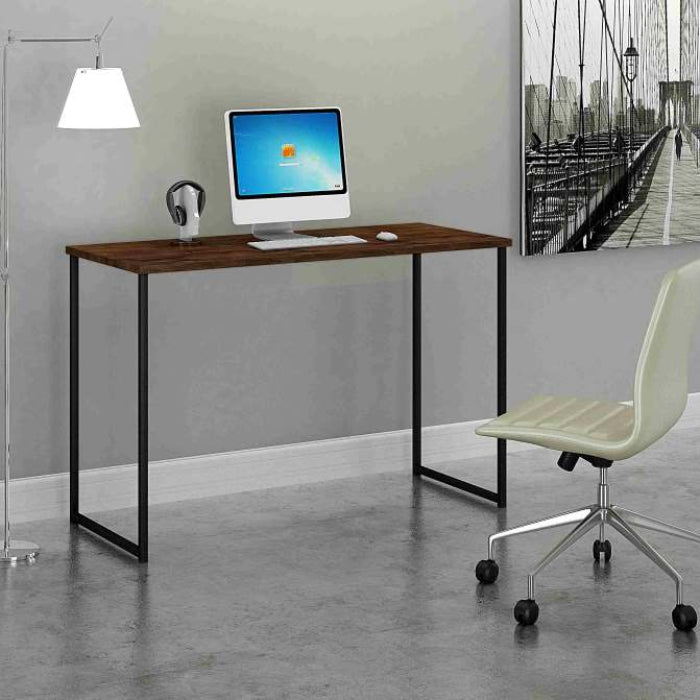 Escrivaninha Genova 120x50 Preto.Imbuia EN