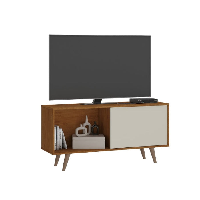 Rack Malaga 119 Nogueira Madeira.Nogueira mais Natura Off White EN