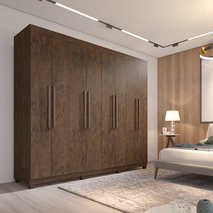 Roupeiro Milano Prime 8P Cacau EN