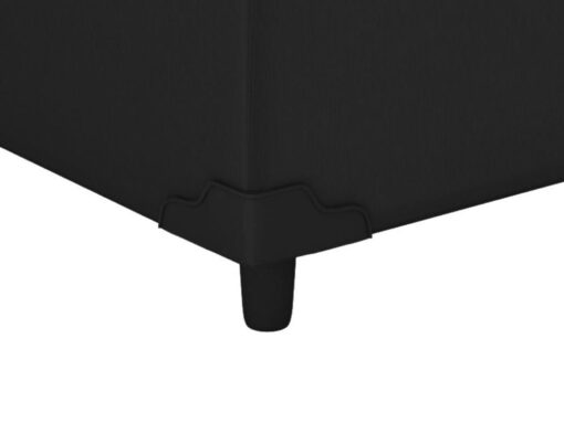 Base Box (Corino) - Queen 1,58 cm - ORTOBOM - Preto L