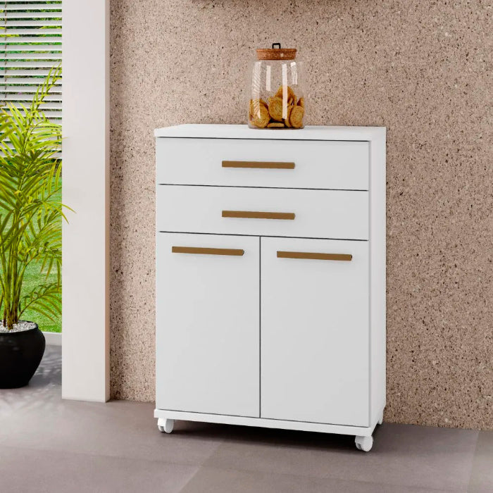 Balcao Monaco 73cm Branco.Branco EN