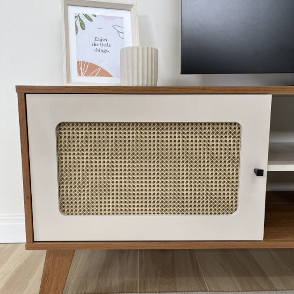 Rack Charlotte 75″ - Cinamomo/Off White E