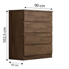 Cômoda Valore (GRANDE) 0,90 cm - Canela