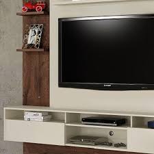 Home Suspenso Status Tv 60'' - Castanho/Off White