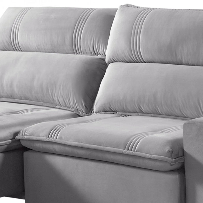Estofado Hanover New - 2,90m - Cinza L