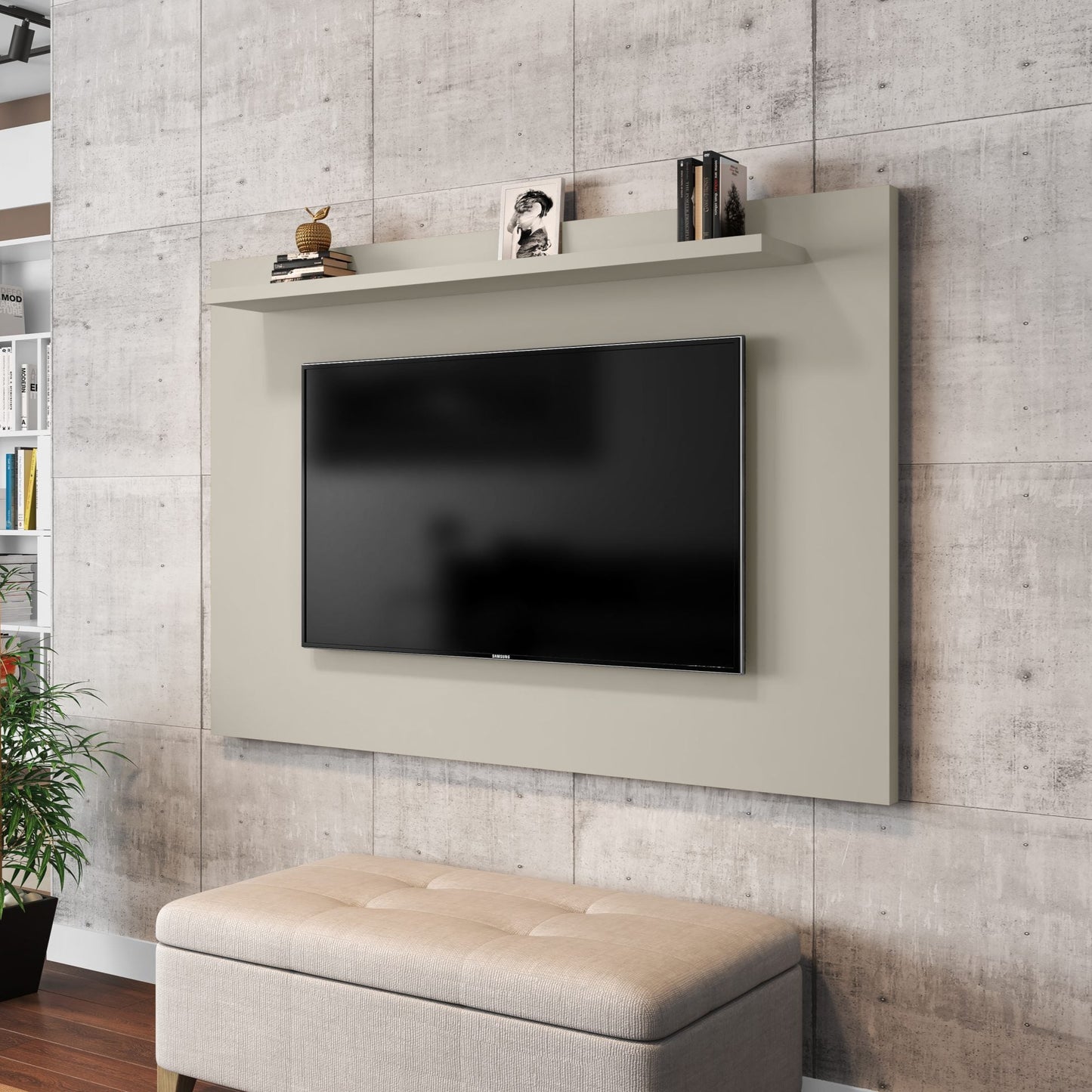 Painel Kenzo Tv 50'' - Off White