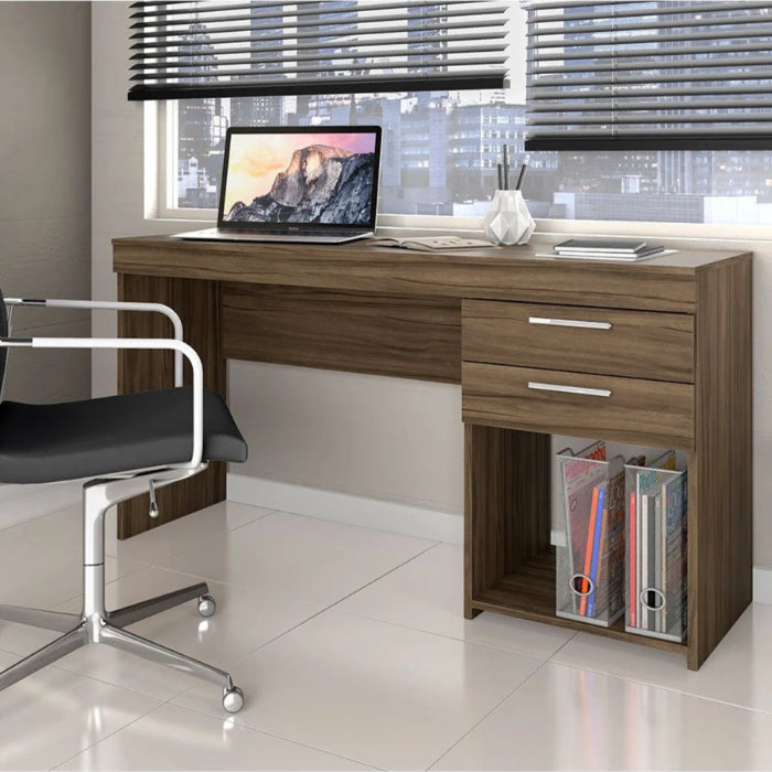 Mesa de Computador Office - Nogal