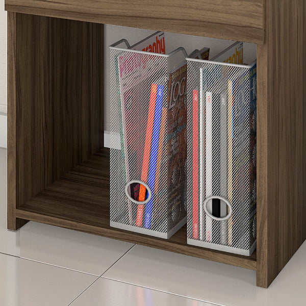 Mesa de Computador Office - Nogal