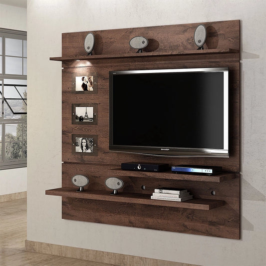 Home Suspenso Interativo Tv 60'' (Com LED) - Castanho