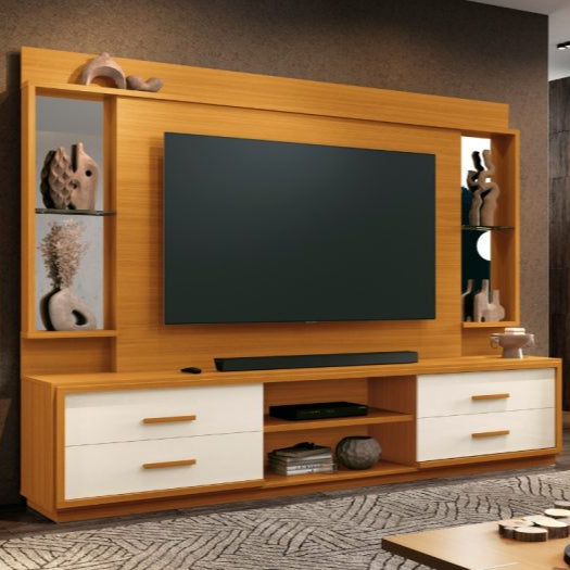 Home Leni 75'' - Cedro/Off White E