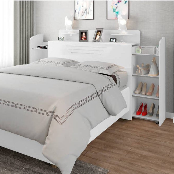 Cabeceira Queen Julia Branco EN