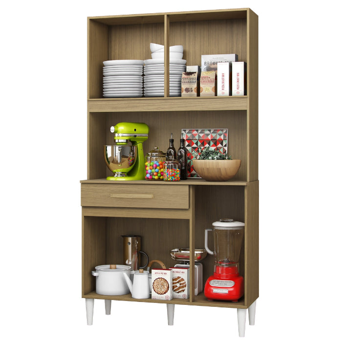 Kit Cozinha 4P Correr  Atacama.Grafite EN