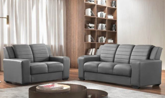 Conj Estofado 270 2x3Lg Veludo Grafite EN