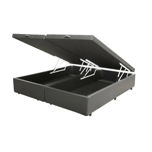 Base Bau Casal Bipartida Corino Cinza