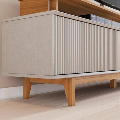 Bancada NT 1385 1,80 cm 75'' - Off White/Freijó EN