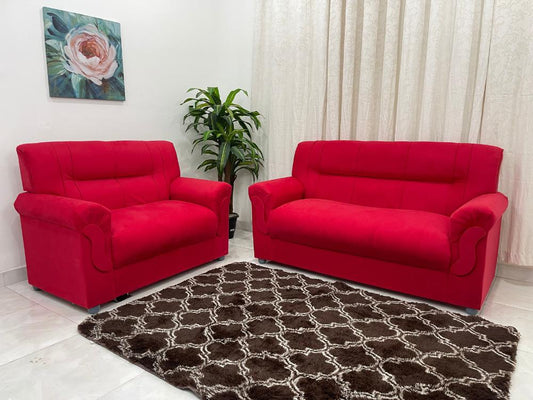 Conjunto de Sofá 2 x 3 lugares REF 5014 - Vermelho E