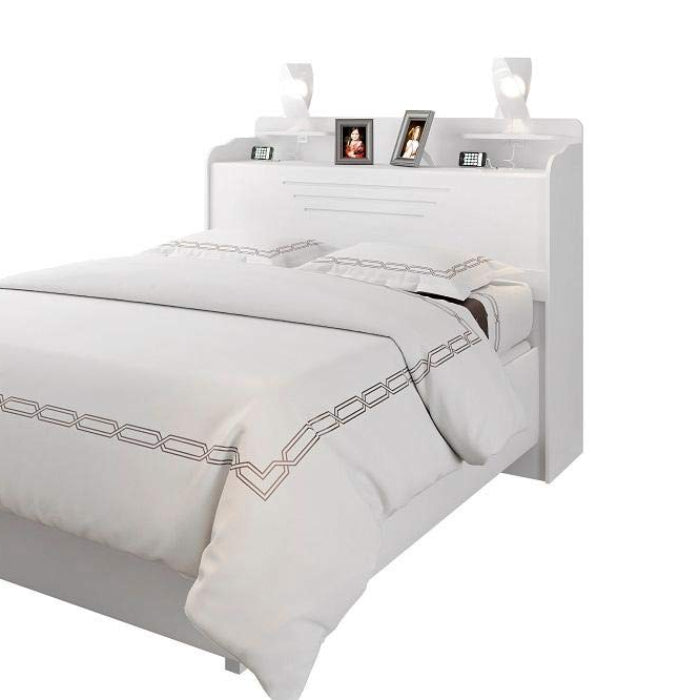 Cabeceira Queen Julia Branco EN