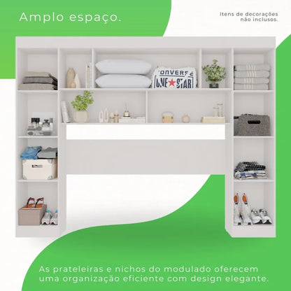 Modulado Apolo (Casal 1,38 cm) - Branco S