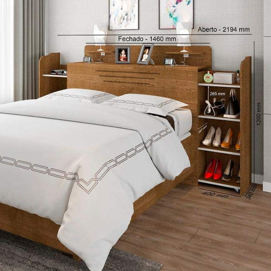 Cabeceira Queen Julia Malbek EN