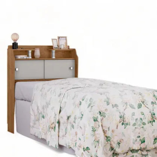 Cabeceira Solteiro Elisa Chocolate.Amarula Flex  EN