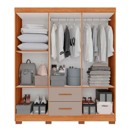 Roupeiro Estrela com Pes Cinamomo.Off White EN