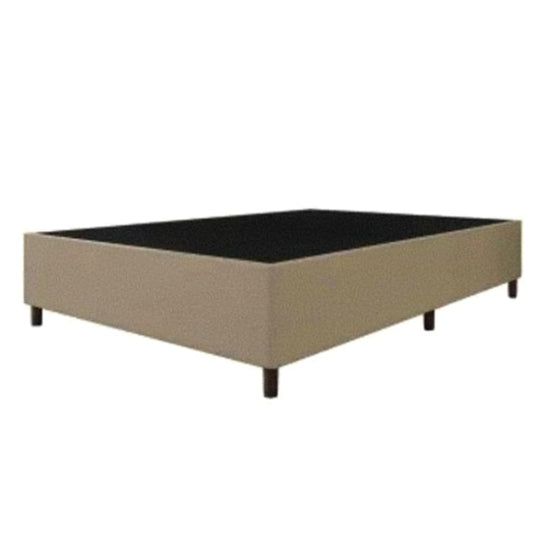 Base Casal Suede Bege EN