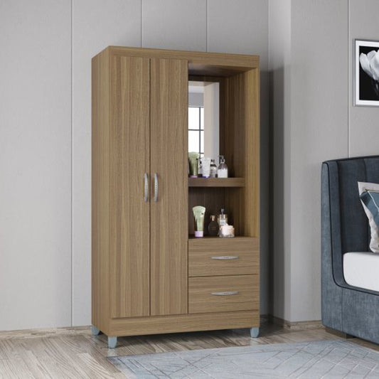 Roupeiro Capelinha Cordoba 2P2G Castanho EN