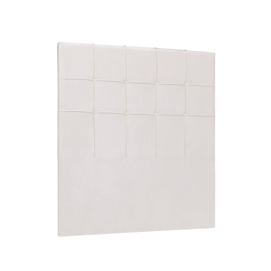 Cabeceira Atlanta Solteiro 0,88 - (Corino) - Branco