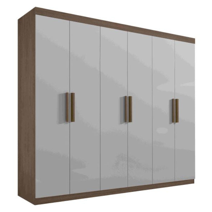 Roupeiro Colibri 6P  Castanho.Off White EN