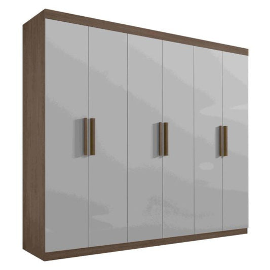 Roupeiro Colibri 6P  Castanho.Off White EN