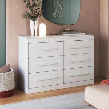 Cômoda Arizona 6 Gavetas- Branca EN