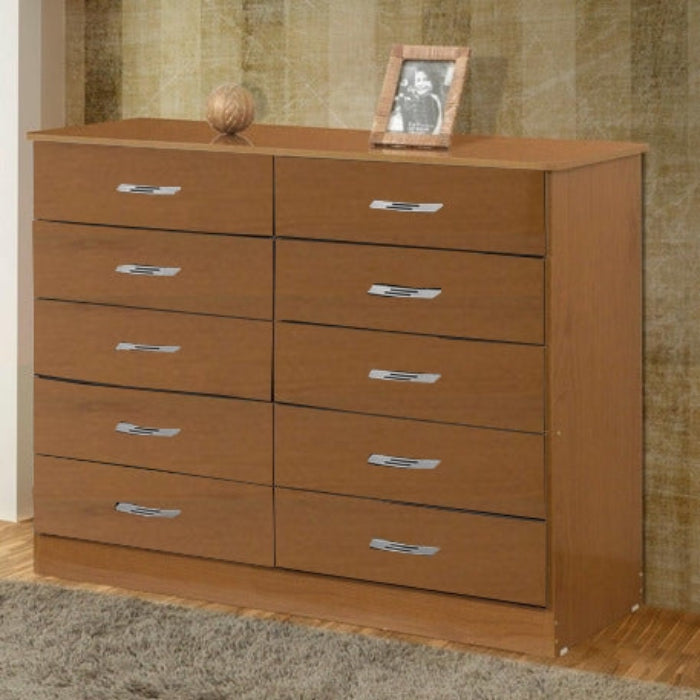 Comoda Macae.Parati 10 GAVETAS Cinamomo EN