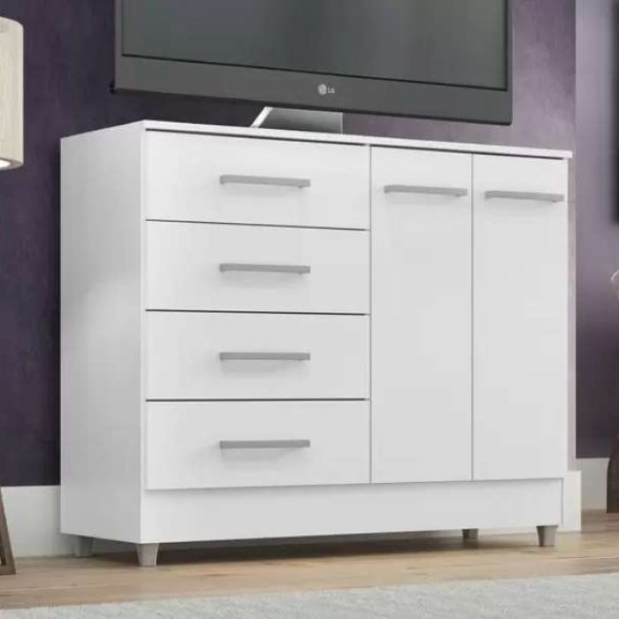 Comoda Gisele 4G2P Branco EN