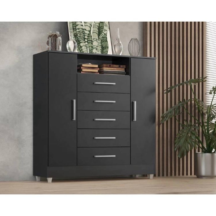 Comoda Isabele 5G2P1N Onix EN