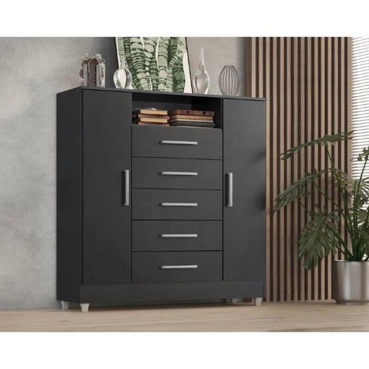 Comoda Isabele 5G2P1N Onix EN