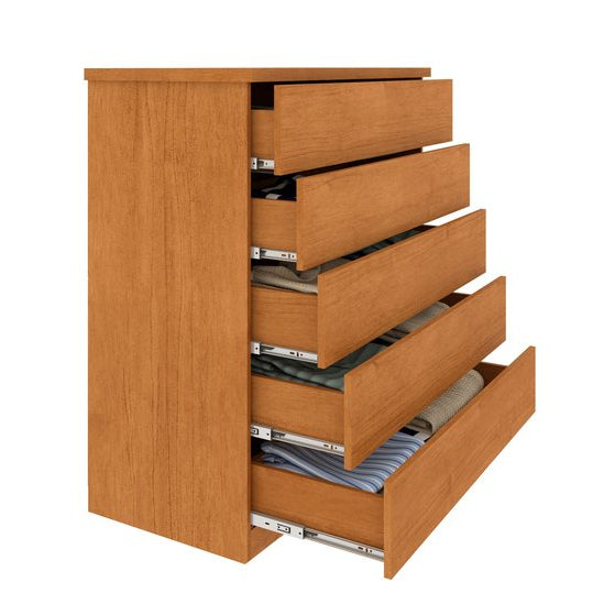 Cômoda Everest Premium 5 Gavetas - Cinamomo EN