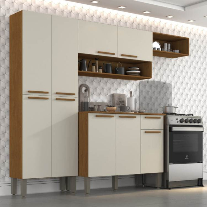 Cozinha Madri 9P1G Completa Cinamomo.Off White EN