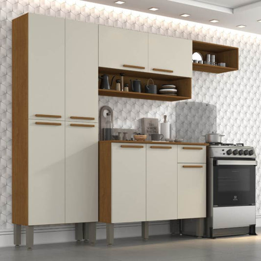 Cozinha Madri 9P1G Completa Cinamomo.Off White EN