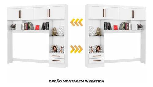 Modulado Carica (Casal 1,38 cm) - Branco S