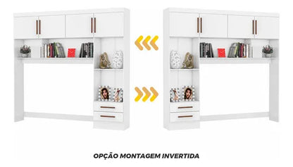 Modulado Carica (Casal 1,38 cm) - Branco S