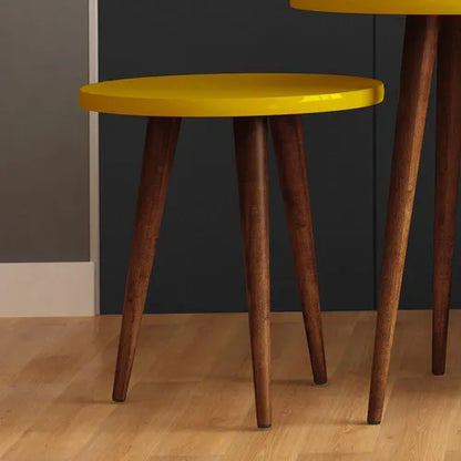 Mesa de Lateral Legs - Amarela