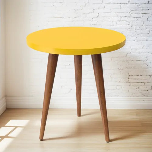 Mesa de Lateral Legs - Amarela