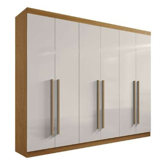 Roupeiro Da Vinci Plus 6P Cinamomo.Off White EN