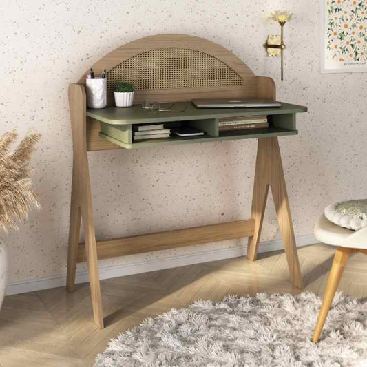 Escrivaninha Ceci 2N Carvalho.Menta EN