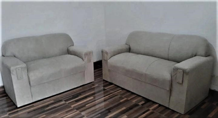 Conjunto Estofado Xa... 2x3Lgs Suede Bege EN